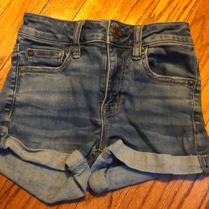 american eagle jean shorts